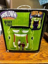 Rare Gemmy 2005 9ft Tall Frankenstein Archway Halloween Airblown Inflatable