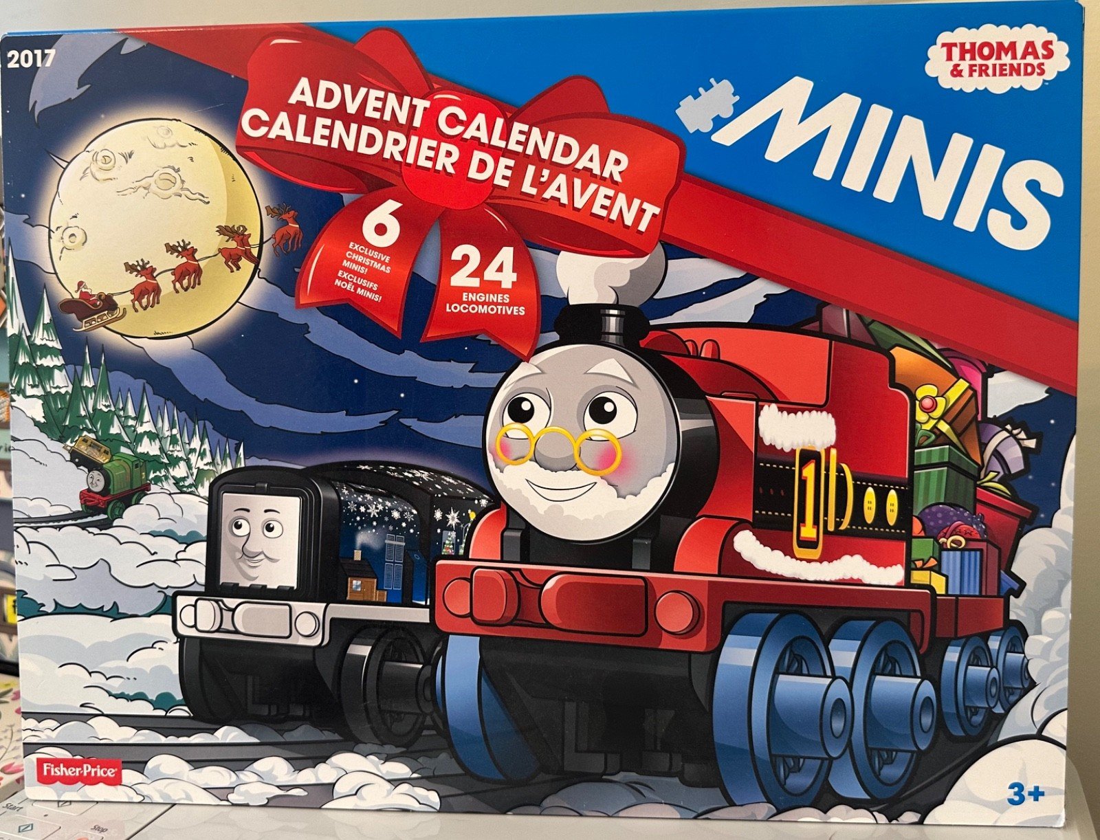 Thomas & Friends MINIS 2017 Advent Calendar 24 Cars / 6 Exclusives New in Box
