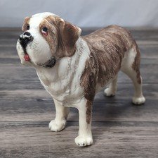 Vintage BREYER St. Bernard Dog Model 328 Figure Statue Resin Medium Size 10"