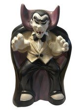 Vintage Dracula 36” Halloween Blow Mold Made In USA