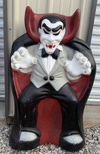 VINTAGE EMPIRE VAMPIRE Count DRACULA 36” HALLOWEEN LIGHTED BLOW MOLD