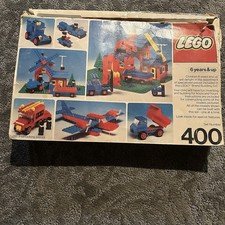 Vintage LEGO Set 400 Building Set 1970s Original Box