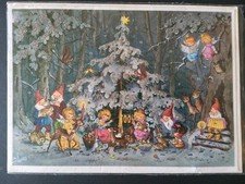 Vintage Mid-century Kruger West Germany Christmas Advent Calendar