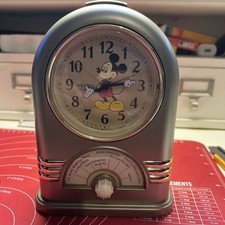 Vintage Seiko Disney Mickey Mouse Musical Clock Jukebox Style