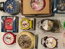 Vintage Walt Disney Clocks, Watches, Jewlery, etc.