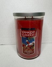 Yankee Candle Christmas Eve 22 Oz Large Jar Double Wick Sweet & Spicy Scent