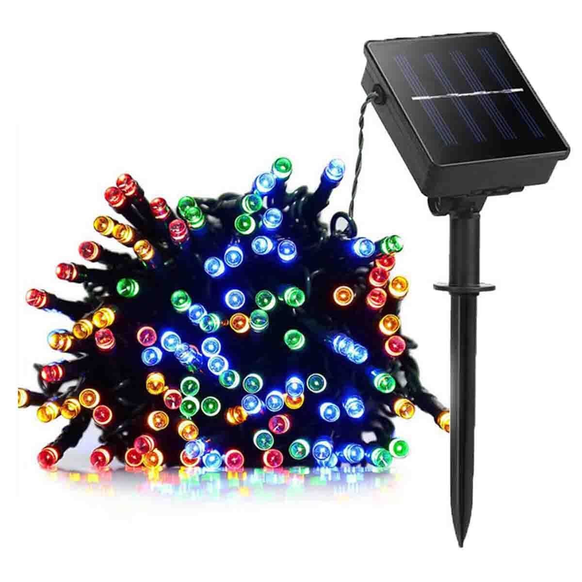 100 LED Solar Powered Fairy Lights