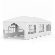 10'x30' Outdoor Tent for Party Wedding Heavy duty Gazebo Pavilion 8 Sidewall