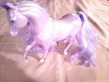 1982 Barbie Horse RARE PURPLE with Pink Hooves 9" Tall - NICE!