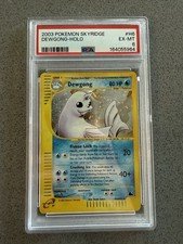 2003 Pokemon Skyridge Dewgong H6/H32 Holo Rare PSA 6 Graded