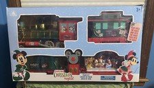 2024 Disney Parks Mickey Friends Making Christmas Magical Train Set *Working*