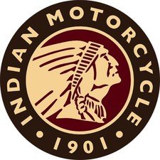 #3457 (2) 2.75" Indian Motorcycle Handee Repro Decal Sticker LAMINATED