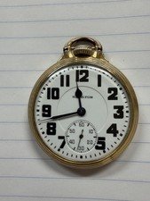 Antique 992E Hamilton Railroad Approved 21J 16S Pocket Watch - 1939 - Very Rare