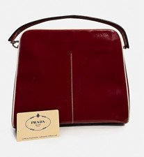 Authentic Vintage Prada Spazzolato Leather Shoulder Bag comes with original COA