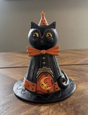 Bethany Lowe Designs Halloween Black Cat Figurine $120