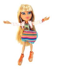 Bratz Doll RAYA 10" First Edition Debut Raya Doll 2015 Outfit & Shoes EUC