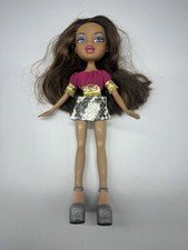 Bratz Yasmin Doll 2001 MGA Brown Hair Blue Eyes Pink Lips Vintage Y2K