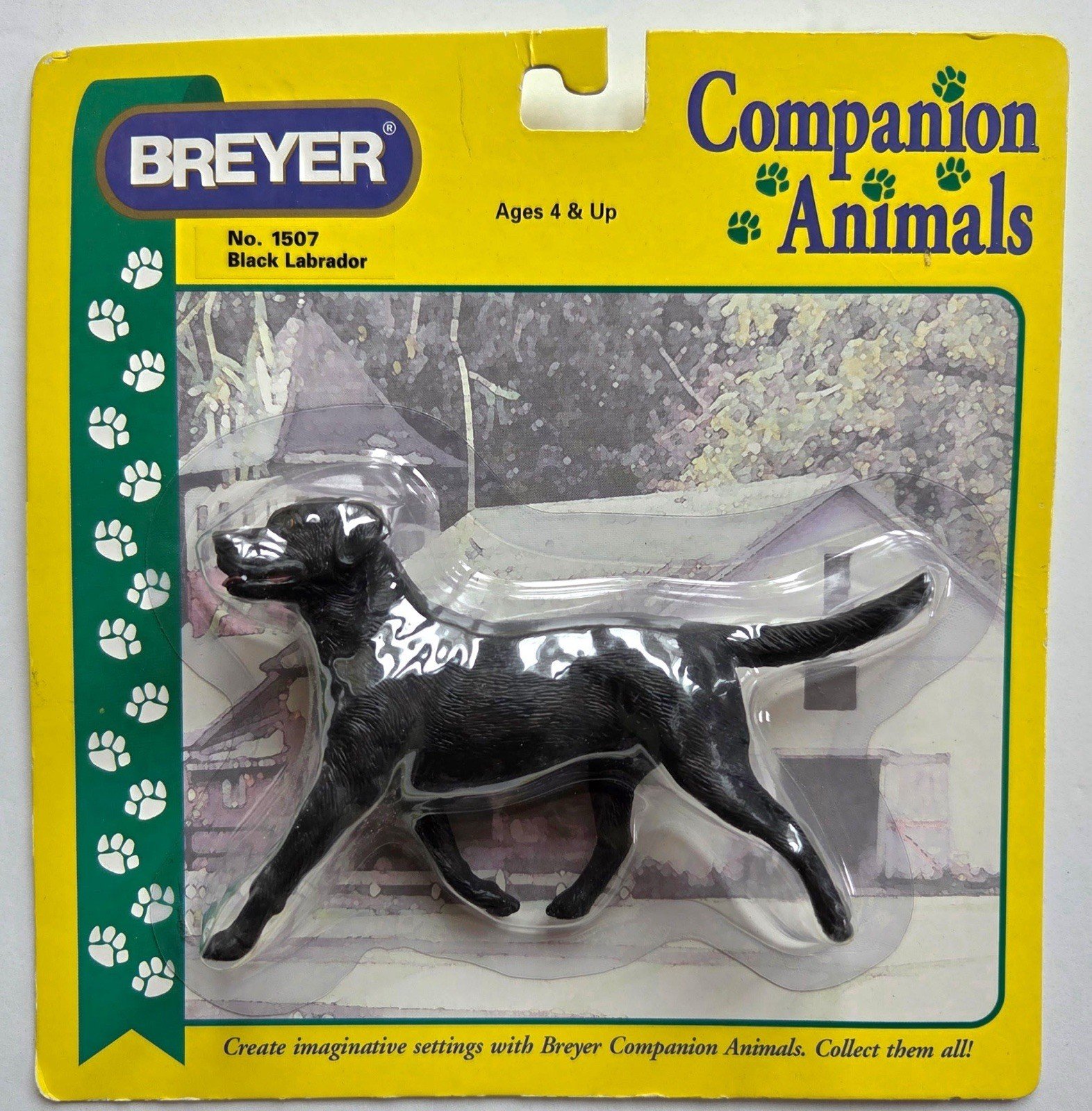 BREYER Companion Animals Black Labrador #1507 NEW SEALED NIP Lab