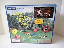 BREYER Dog Agility Play Set Shetland Sheepdog Laddie Vintage Y2K No. 1504