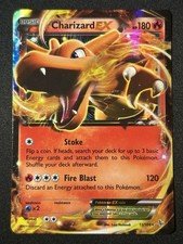 Charizard EX 11/106 Holo EX Rare Flashfire Pokemon Holo Lightly Played FAST SHIP