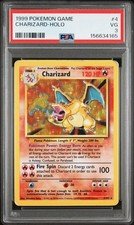 Charizard Holo 4/102 Pokemon Base Set PSA 3