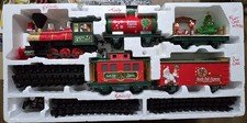 Christmas Model Train Set EZ TEC 33-Pc North Pole Express Box Instruction 2015