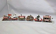 Danbury Mint Coca-Cola Christmas Express Train Set 1998 6pc In Original Box