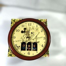 Disney Wall Clock MGF002-DM Mickey & Minnie Vintage Collectible
