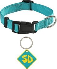 Dog Halloween Costumes SD Tags with Nylon Adjustable Collar SD Collar Tags