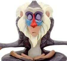 Enesco Disney Traditions by Jim Shore Lion King Rafiki Figurine, 3.1"