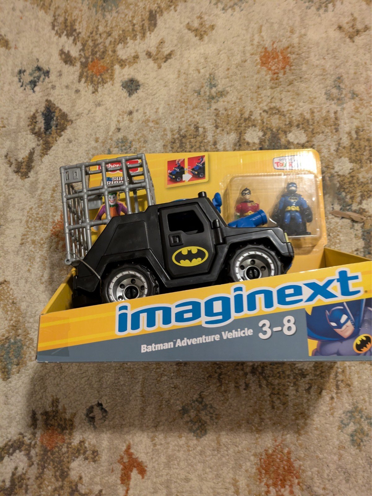Fisher-Price Imaginext Batman Adventure Vehicle NIB Set Figures Robin Truck