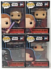Funko Pop! Star Wars Set of 4 Anakin Skywalker Darth Vader #864 #865 #866 #867