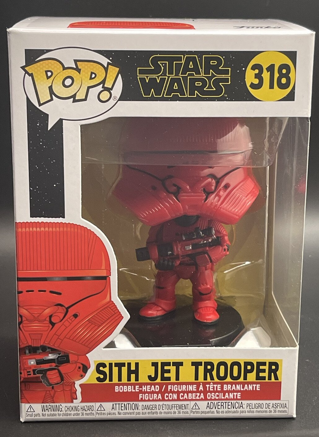 Funko Pop! Star Wars | The Rise Of Skywalker | Sith Jet Trooper #318