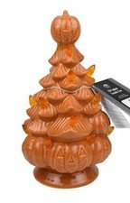 Halloween Light Up Ceramic PUMPKINS ~ Spooky Season Decor!