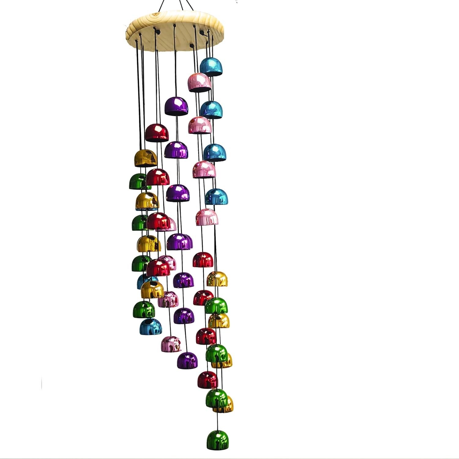 Handcrafted Colorful Copper Wind Chime