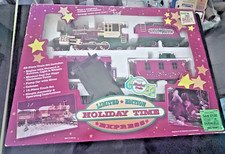 Holiday Time Express Limited Edition Christmas Train Set 32pc Light Sound 0183