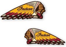 Indian Motorcycles Vintage 4-Pack Vinyl Decal Car Laptop Sticker 2"x4"