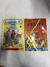 Legend of Zelda #1 1990 Valiant Comic + Captain N #1 Rare First Prints No Price