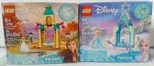 Lego Disney Frozen 2 Elsa’s & ANNA'S Castle Courtyard-43198-43199 NEW SEALED