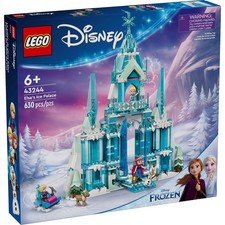 LEGO Disney Frozen Elsa's Ice Palace 43244 Princess Castle Anna Olaf Toy New