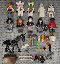 Lego Halloween Minifigures Lot and Accessories