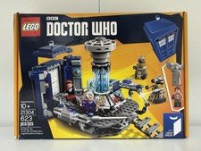 LEGO Ideas Doctor Who 21304 Complete Set 623 pcs Box Weeping Angel Dalek