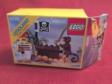 LEGO Pirates 6241 Buried Treasure Set w/ Box Vintage 1989