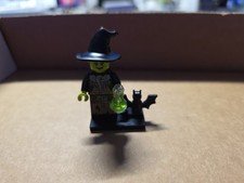 Lego Green Witch w/ Potion And Bat Minifigure 2024 BAM Halloween Apron - NEW
