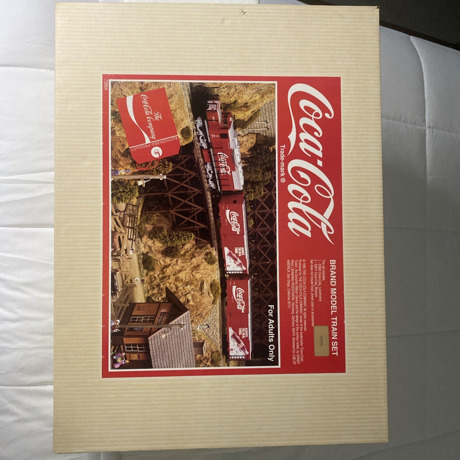 LGB 72854 Coca-Cola Super Set Limited Edition #00353 Unused Mint, Original Pack.