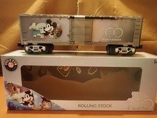 Lionel Disney 100 Years of Wonder Rolling Stock O Gauge Train Car NEW