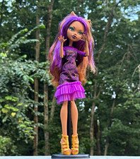 Monster High Doll Frights Camera Action Black Carpet Clawdeen Wolf