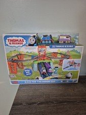 New Open Box THOMAS & FRIENDS TOY TRAIN SET RACE FOR THE SODOR CUP & KANA