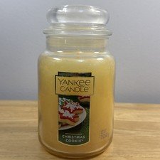 New Yankee Candle CHRISTMAS COOKIE Large Housewarmer Jar Candle 22oz