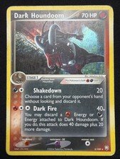 Nintendo Pokemon TCG Dark Houndoom 5/109 Team Rocket Returns Holo Rare 2004